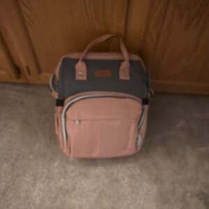 Beauty Livoor Multifunctional Diaper Bag Backpack with Changing Station - Pink/G